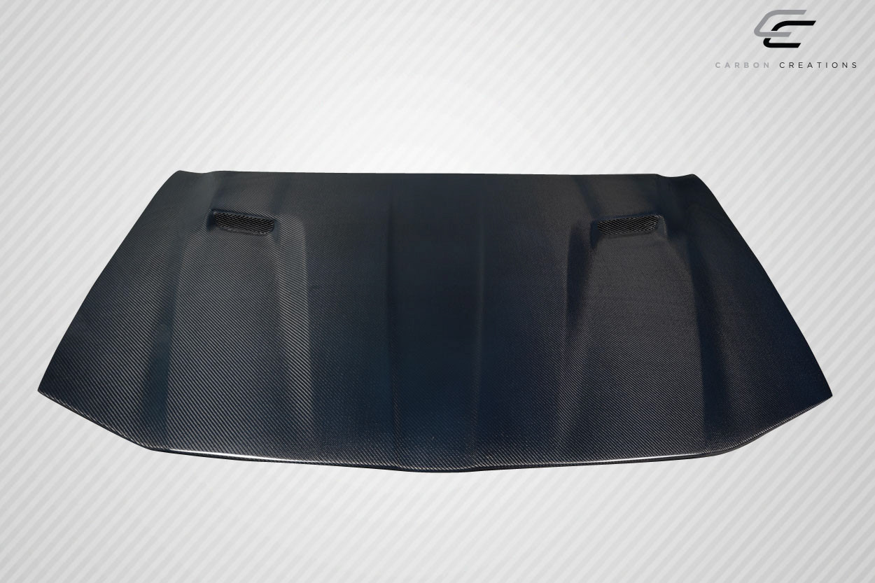 2011-2023 Chrysler 300 Carbon Creations Cesta Hood - 1 Piece / Vehicle Year Make Model Trim - 2011-2022-Chrysler 300 ALL / Product Type - Hood / Style Name -Cesta / Kit Material - Carbon Fiber / Notes -