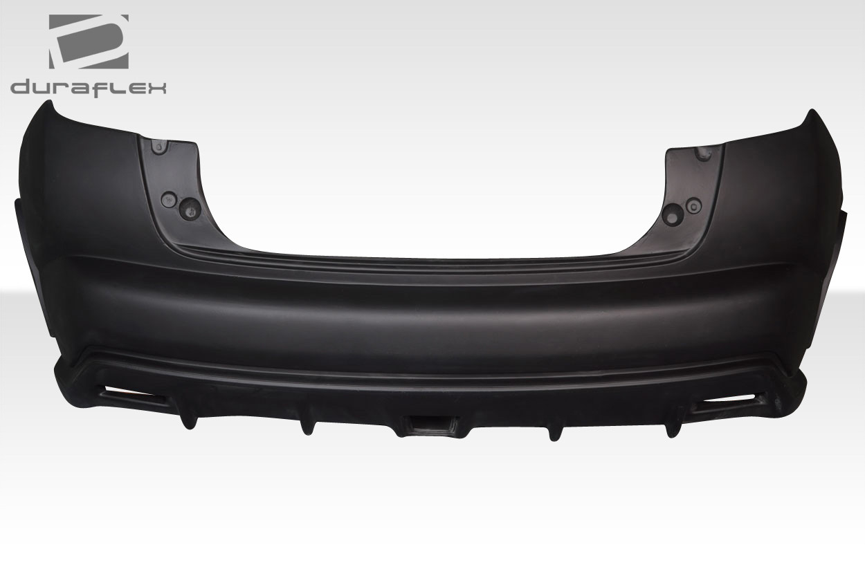 2011-2017 Nissan Juke Duraflex N1 Rear Bumper Cover - 1 Piece (S) / Vehicle Year Make Model Trim - 2011-2017-Nissan Juke ALL / Product Type - Rear Bumper / Style Name -N1 / Kit Material - FRP (Fiberglass Reinforced Plastics) / Notes -