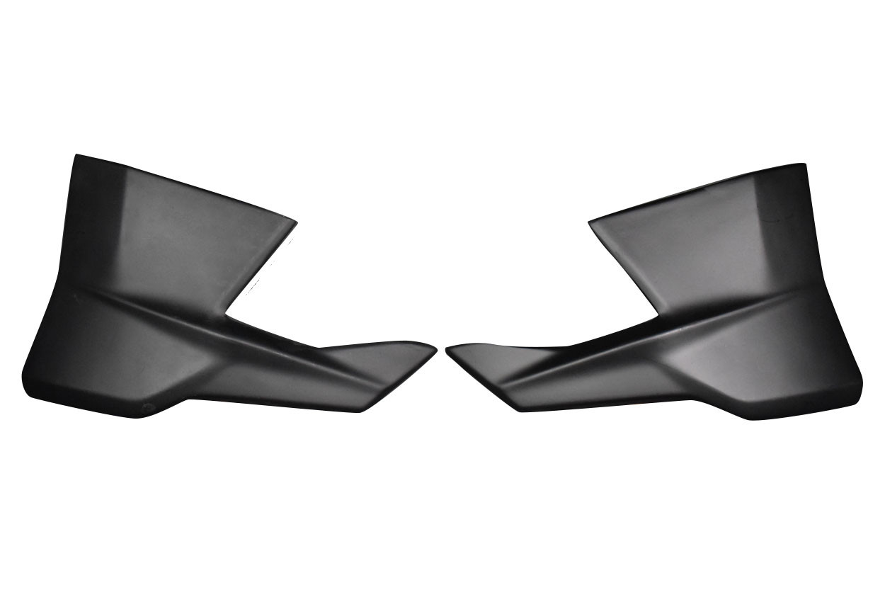 2019-2023 Toyota Corolla Hatchback Duraflex Medula Rear Lip Add on Spoilers - 2 Pieces / Vehicle Year Make Model Trim - 2019-2023-Toyota Corolla HB / Product Type - Rear Lip/Add On / Style Name -Medula / Kit Material - FRP (Fiberglass Reinforced Plastics) / Notes -