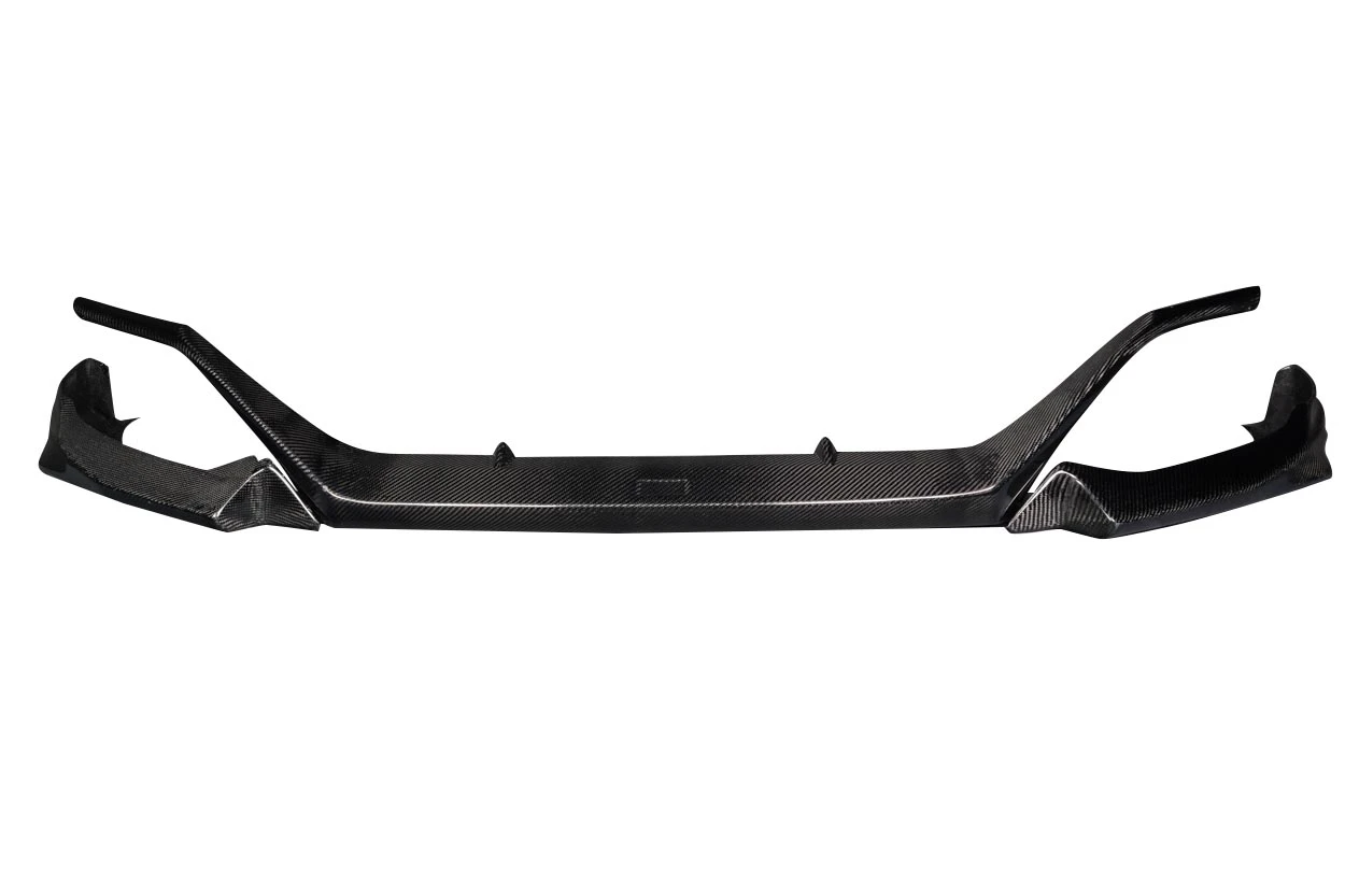 2021-2024 Kia K5 Carbon Creations Forge Front Lip Spoiler Air Dam - 3 Pieces / Vehicle Year Make Model Trim - 2021-2024-Kia K5 ALL / Product Type - Front Lip/Add On / Style Name -Forge / Kit Material - Carbon Fiber / Notes -