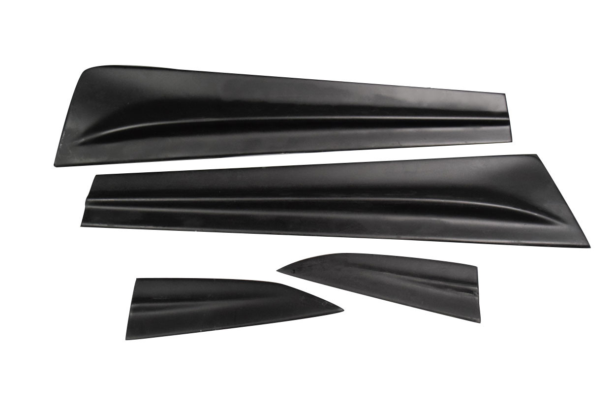 2002-2007 Subaru Impreza WRX STI 4DR Duraflex Reva Rear Door Canards - 4 Pieces / Vehicle Year Make Model Trim - 2002-2007-Subaru Impreza ALL / Product Type - Accessory / Style Name -Reva / Kit Material - FRP (Fiberglass Reinforced Plastics) / Notes -