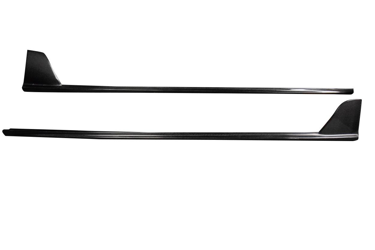 2020-2022 Porsche Carrera 911 992 Carbon Creations Taveran Side Skirt Rocker Panel Splitters - 2 Pieces  / Vehicle Year Make Model Trim - 2020-2022-Porsche 911 ALL / Product Type - Sideskirts / Style Name -Taveran / Kit Material - Carbon Fiber / Notes -