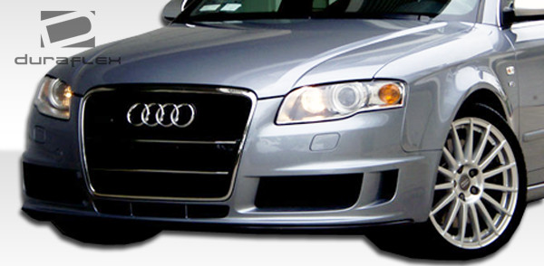 2006-2008 Audi A4 B7 4DR Duraflex DTM Look Body Kit - 4 Piece - Includes DTM Look Front Bumper Cover (105035) DTM Look Rear Bumper Cover (105037) R-1 Side Skirts Rocker Panels (100290) / Vehicle Year Make Model Trim - 2006-2008-Audi A4 ALL / Product Type - Kit / Style Name -DTM Look / Kit Material - FRP (Fiberglass Reinforced Plastics) / Notes -