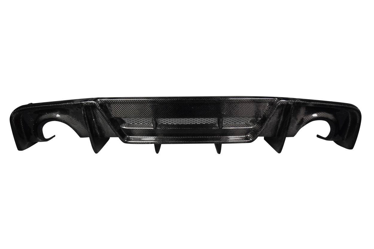 2015-2023 Dodge Charger Widebody Carbon Creations Redline Rear Diffuser - 1 Piece / Vehicle Year Make Model Trim - 2015-2023-Dodge Charger ALL / Product Type - Rear Lip/Add On / Style Name -Redline / Kit Material - Carbon Fiber / Notes -