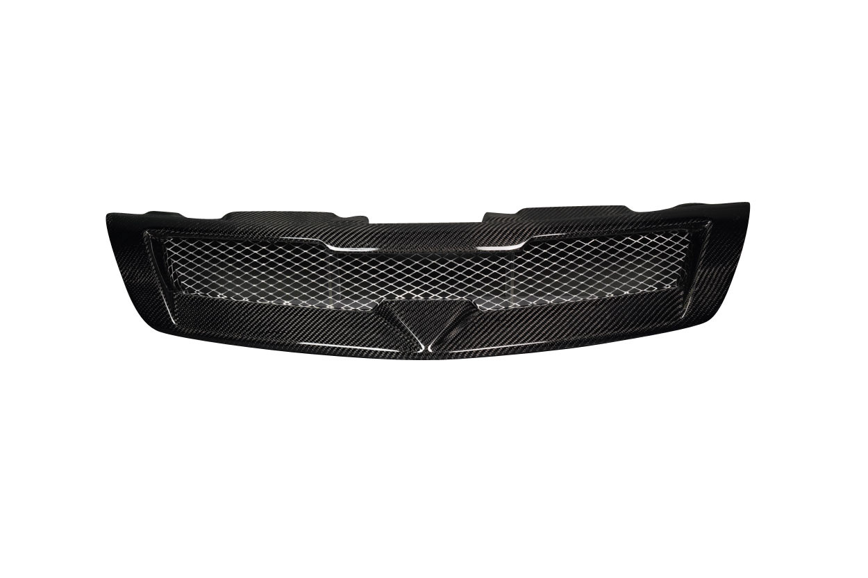 2010-2013 Kia Forte Koup Carbon Creations Gravity Front Grille - 1 Piece / Vehicle Year Make Model Trim - 2010-2013-Kia Forte ALL / Product Type - Grilles / Style Name -Gravity / Kit Material - Carbon Fiber / Notes -