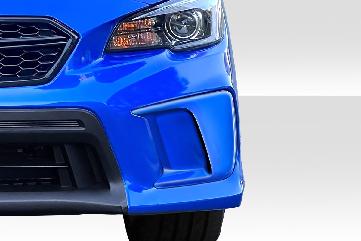 2018-2021 Subaru WRX STI Duraflex Stinger Fog Light Covers - 2 Pieces (S) / Vehicle Year Make Model Trim - 2018-2021-Subaru WRX ALL / Product Type - Accessory / Style Name -Stinger / Kit Material - FRP (Fiberglass Reinforced Plastics) / Notes -