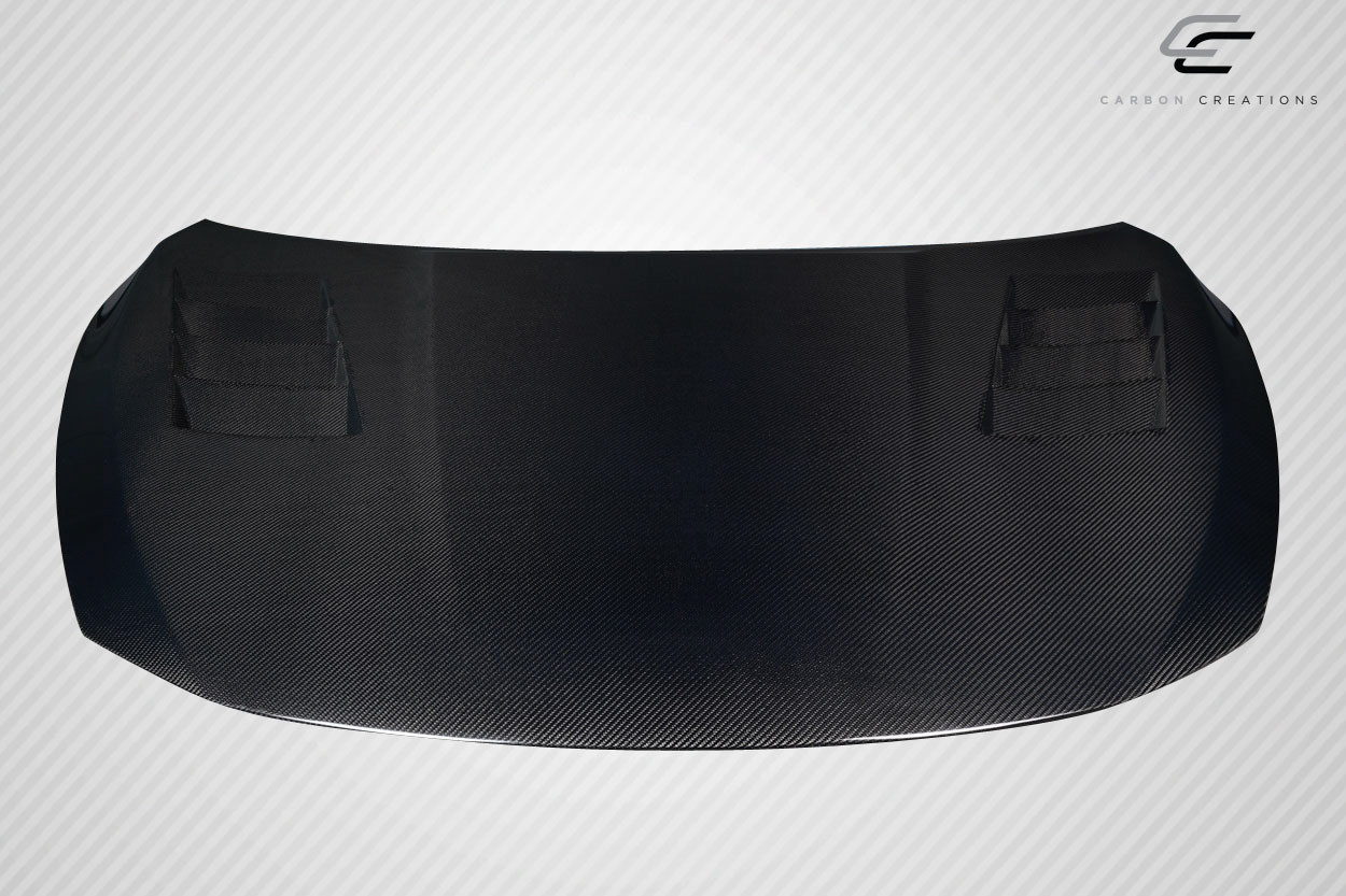 2016-2018 Nissan Altima Carbon Creations Motorwerks Hood - 1 Piece / Vehicle Year Make Model Trim - 2016-2018-Nissan Altima  / Product Type - Hood / Style Name -Motorwerks / Kit Material - Carbon Fiber / Notes -