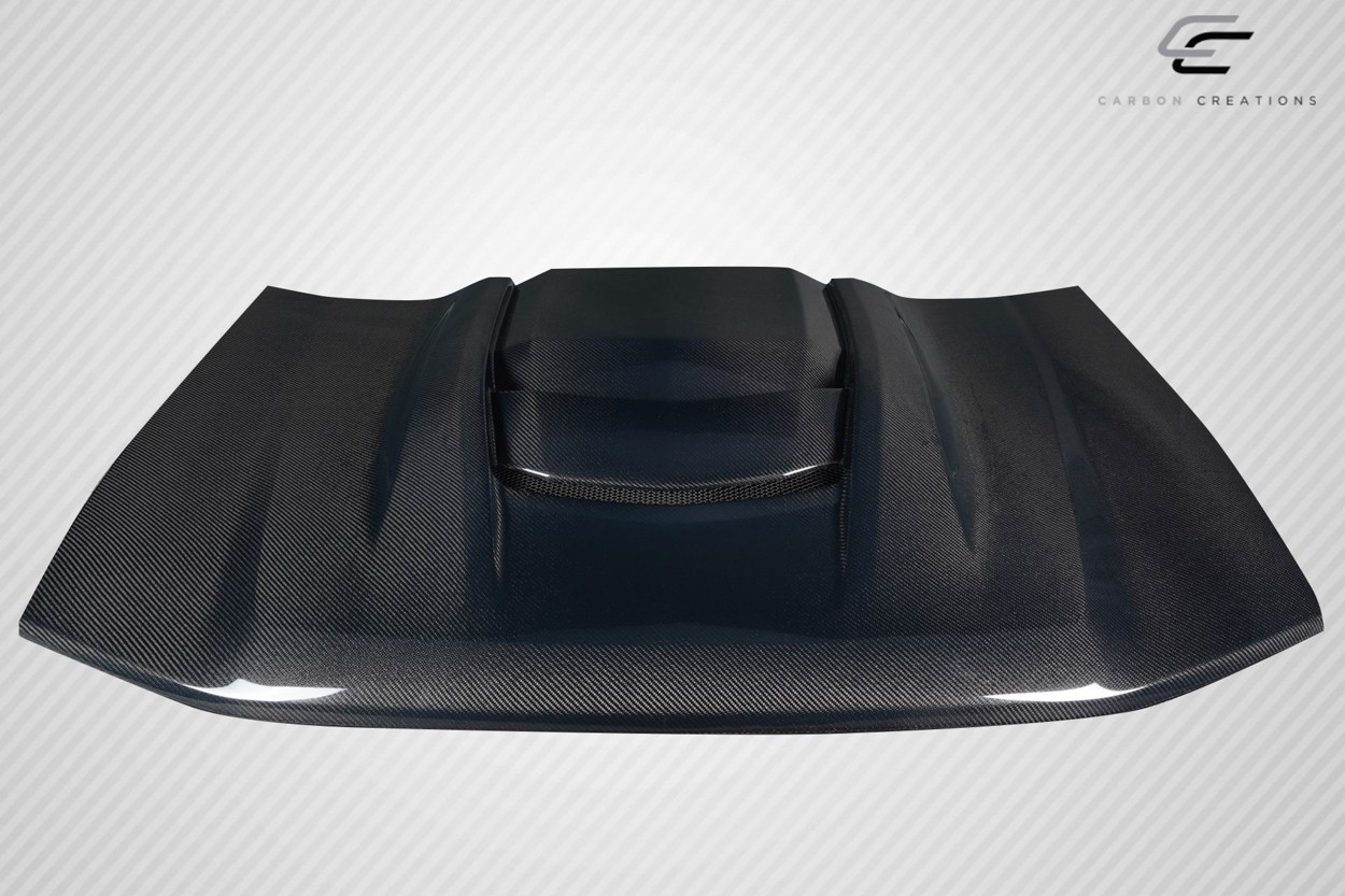 2002-2008 Chevrolet Trailblazer Carbon Creations ZR1 V2 Look Hood - 1 Piece / Vehicle Year Make Model Trim - 2002-2008-Chevrolet Trailblazer ALL / Product Type - Hood / Style Name -ZR1 V2 / Kit Material - Carbon Fiber / Notes -