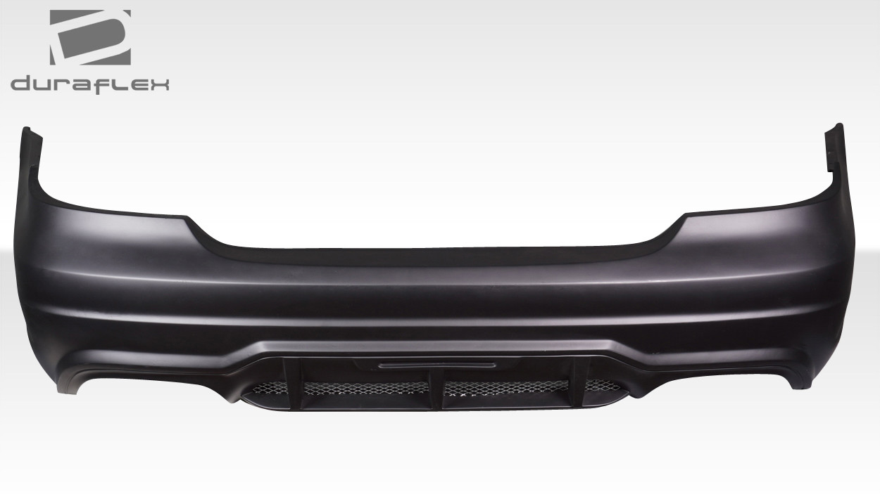 2003-2009 Mercedes Benz E Class W211 Duraflex Aiming Rear Bumper Cover - 1 Piece / Vehicle Year Make Model Trim - 2003-2009-Mercedes E Class ALL / Product Type - Rear Bumper / Style Name -Aiming / Kit Material - FRP (Fiberglass Reinforced Plastics) / Notes -