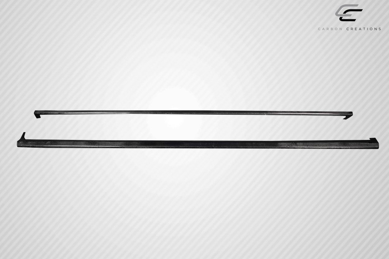 2008-2010 Subaru Impreza WRX Carbon Creations Ghost Side Skirt Rocker Panel Splitters - 2 Pieces (S) / Vehicle Year Make Model Trim - 2008-2010-Subaru Impreza ALL / Product Type - Sideskirts / Style Name -Ghost / Kit Material - Carbon Fiber / Notes -