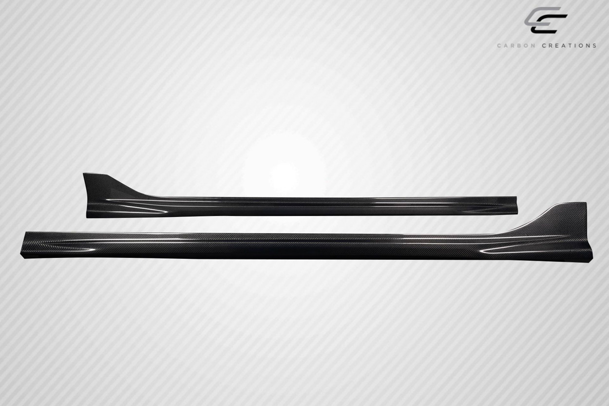 2022-2024 Honda Civic HB Carbon Creations Merella Side Skirt Rocker Panels - 2 Pieces (S) / Vehicle Year Make Model Trim - 2022-2024-Honda Civic ALL / Product Type - Sideskirts / Style Name -Merella / Kit Material - Carbon Fiber / Notes -