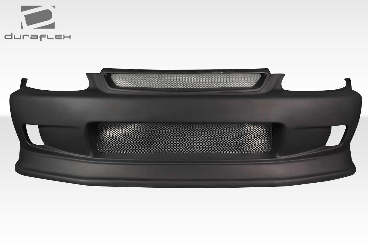 1999-2000 Honda Civic Duraflex Joker Front Bumper Cover - 1 Piece / Vehicle Year Make Model Trim - 1999-2000-Honda Civic ALL / Product Type - Front Bumper / Style Name -Joker / Kit Material - FRP (Fiberglass Reinforced Plastics) / Notes -