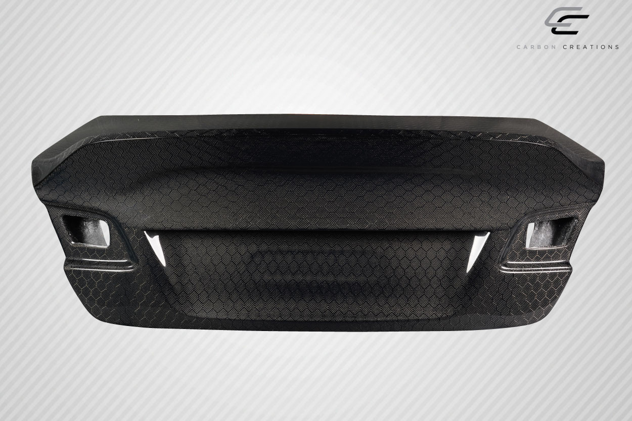 2007-2013 BMW 3 Series E92 2dr Carbon Creations Geo6ix DriTech ER-M Trunk - 1 Piece / Vehicle Year Make Model Trim - 2007-2013-BMW 3 Series 2DR / Product Type - Trunk/Hatch / Style Name -ER-M / Kit Material - Carbon Fiber / Notes -