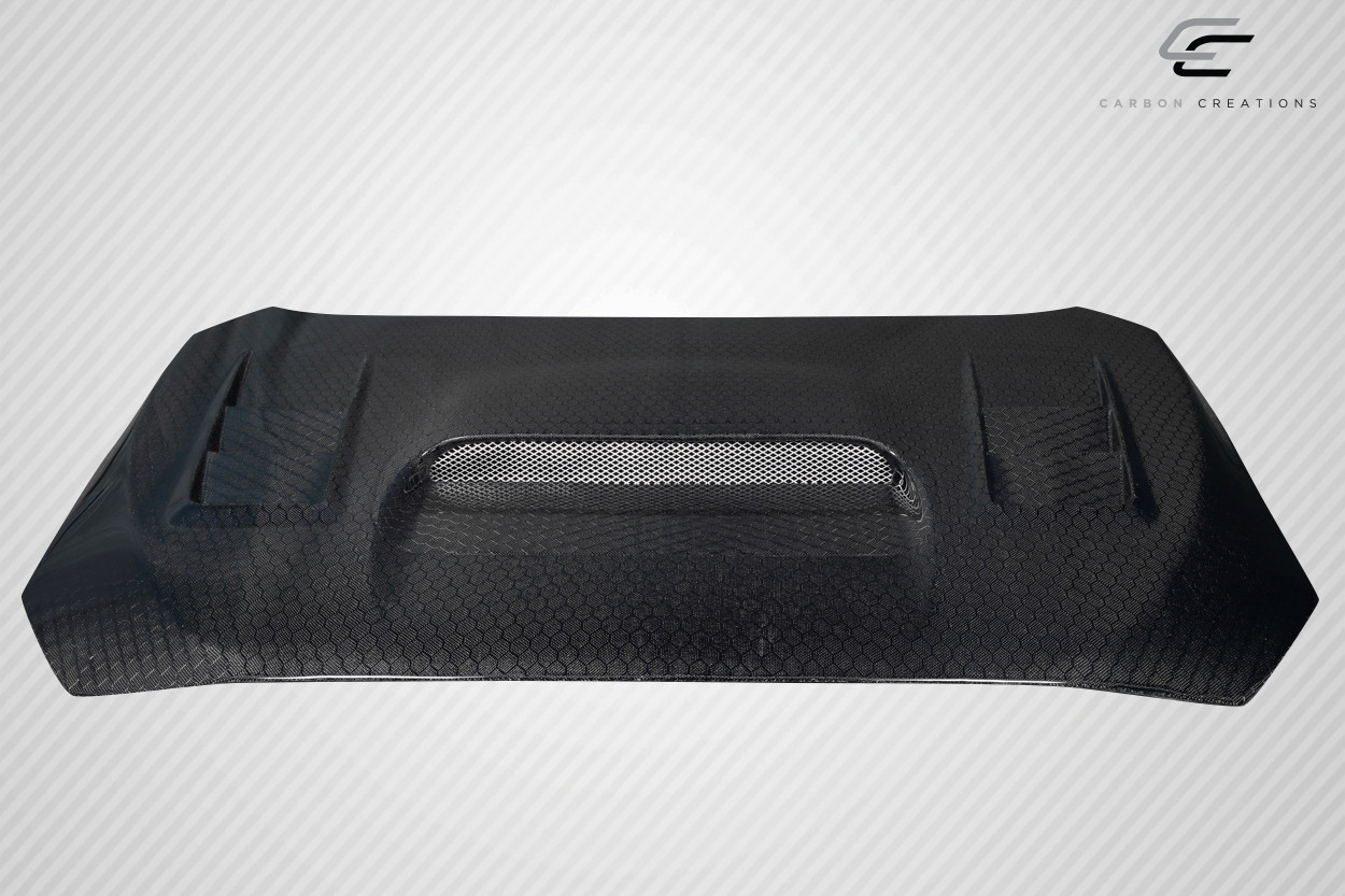 2015-2021 Subaru WRX Carbon Creations Geo6ix C-1 Hood - 1 Piece / Vehicle Year Make Model Trim - 2015-2021-Subaru WRX ALL / Product Type - Hood / Style Name -C-1 / Kit Material - Carbon Fiber / Notes - Note: Hood pins are required.