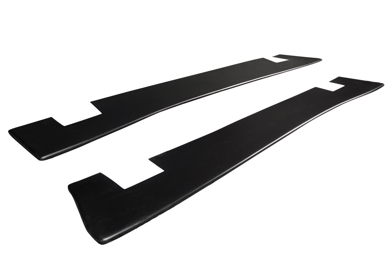 2008-2017 Mitsubishi Lancer / Lancer Evolution 10 Duraflex Vantix Side Skirt Rocker Panel Splitters - 2 Pieces (S) / Vehicle Year Make Model Trim - 2008-2017-Mitsubishi Lancer ALL / Product Type - Sideskirts / Style Name -Vantix / Kit Material - FRP (Fiberglass Reinforced Plastics) / Notes -