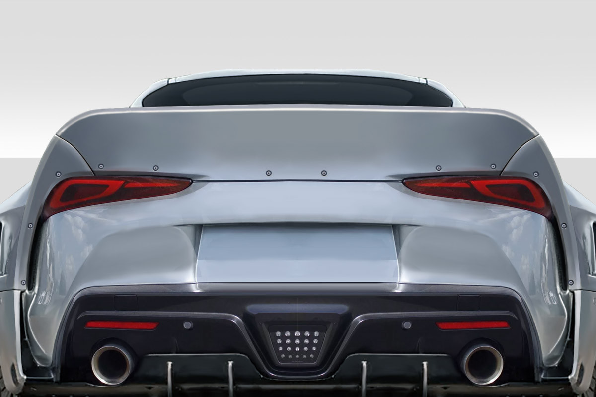 2020-2025 Toyota Supra A90 Duraflex Goblin Trunk Lid Rear Wing Spoiler - 1 Piece (S) / Vehicle Year Make Model Trim - 2020-2025-Toyota Supra ALL / Product Type - Wing / Style Name -Goblin / Kit Material - FRP (Fiberglass Reinforced Plastics) / Notes -