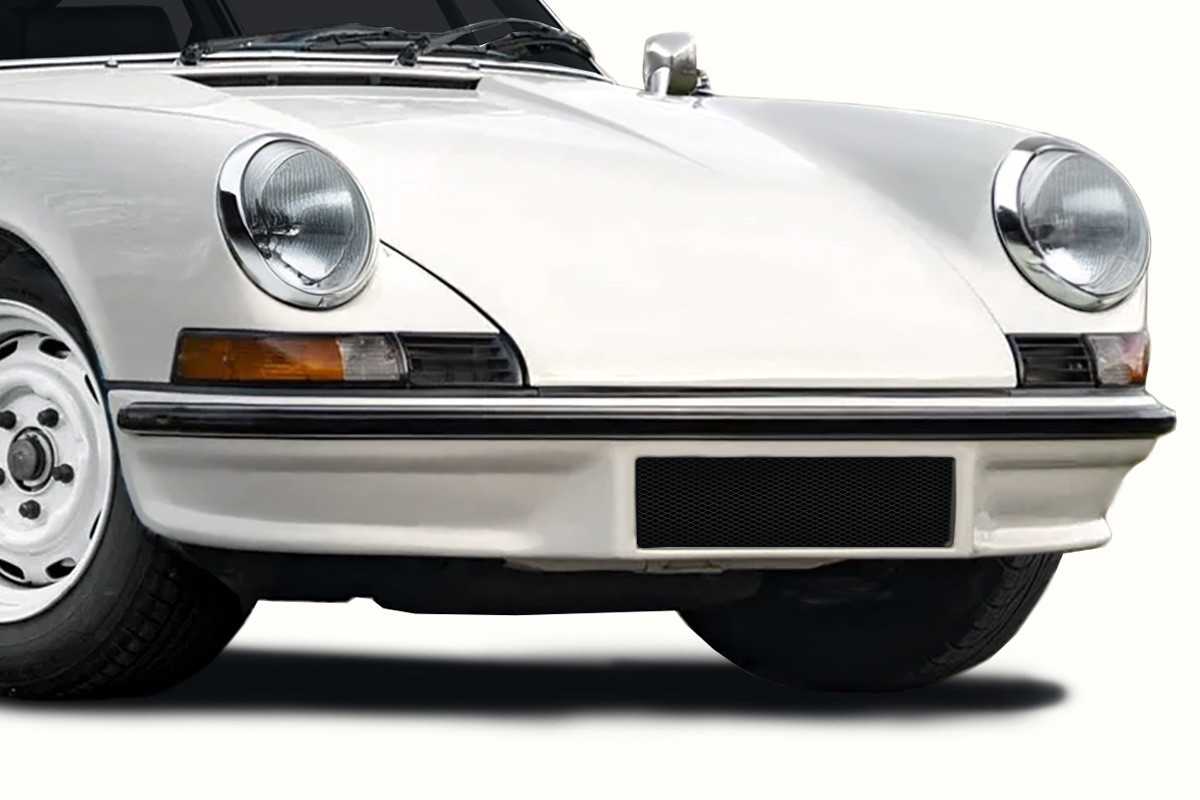 1969-1973 Porsche 911 Carrera Duraflex 2.7 RS OEM Look Front Bumper Cover - 1 Piece / Vehicle Year Make Model Trim - 1969-1973-Porsche 911  / Product Type - Front Bumper / Style Name -2.7 RS OEM Look / Kit Material - FRP (Fiberglass Reinforced Plastics) / Notes -