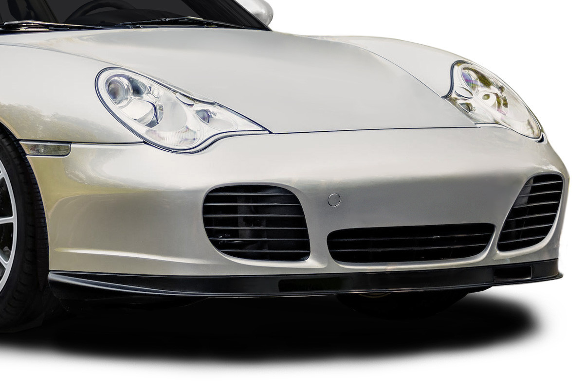 1999-2004 Porsche 911 Turbo 996 Duraflex Graft Front Lip Spoiler Air Dam - 1 Piece / Vehicle Year Make Model Trim - 1999-2004-Porsche 996  / Product Type - Front Lip/Add On / Style Name -Graft / Kit Material - FRP (Fiberglass Reinforced Plastics) / Notes -