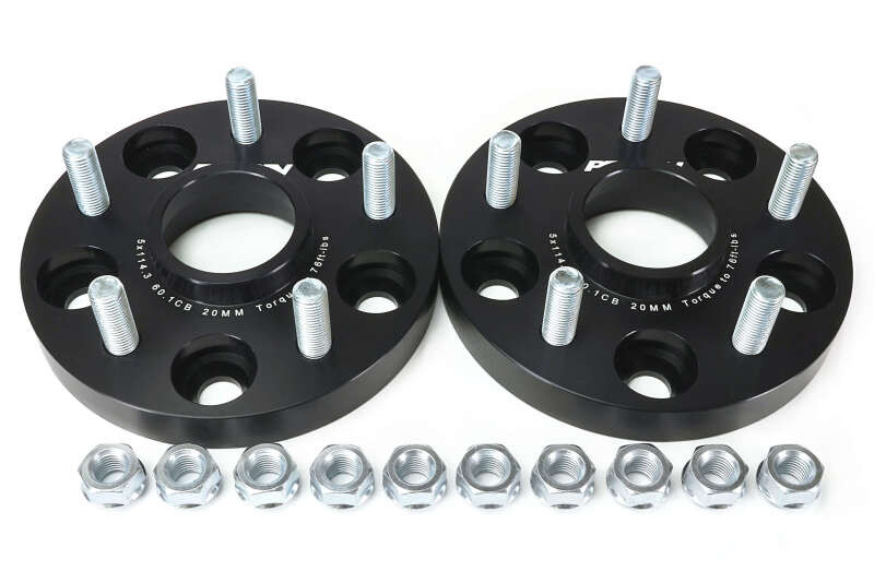 PERRIN 23-26 Toyota GR Corolla 60.1mm CB / 5x114.3 BP Wheel Spacers - 20mm - PTP-WHL-120BK User 1