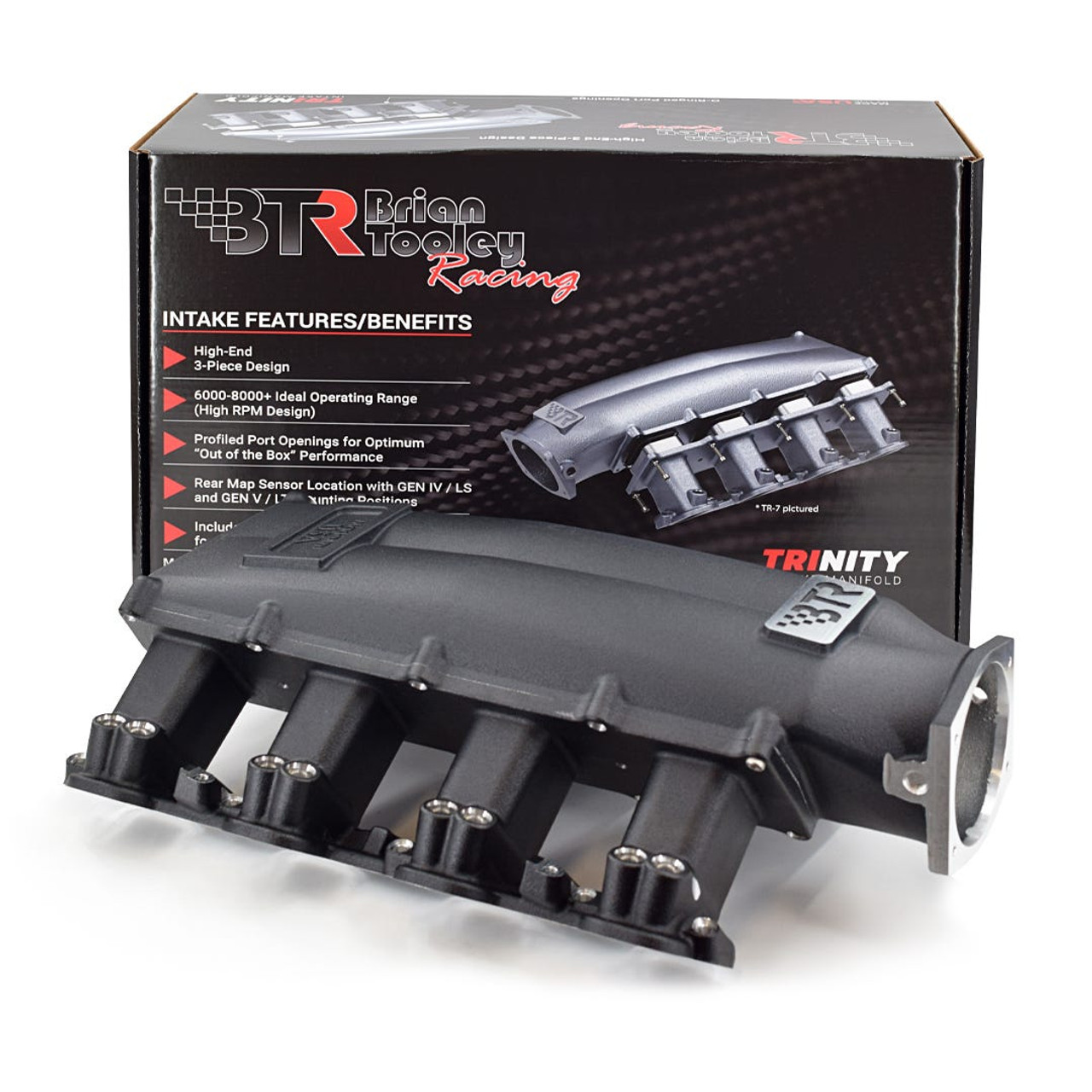 BTR Trinity Intake Manifold Dual Injector - Natural - LS7