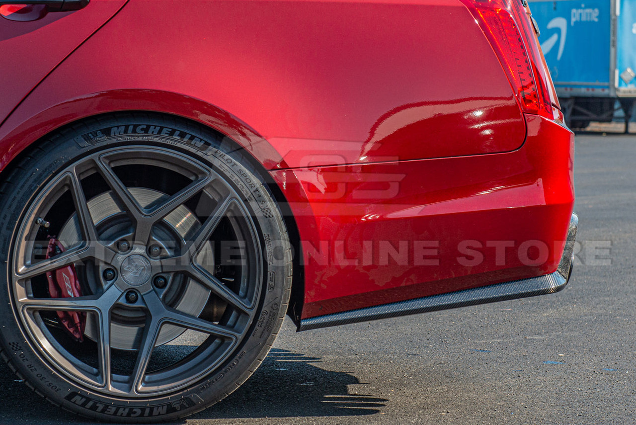 EOS Carbon Fiber Rear Diffuser - 16-19 Cadillac CTS-V