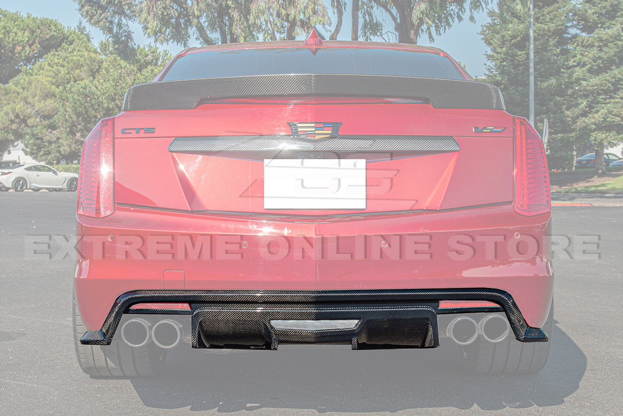 EOS Carbon Fiber Rear Diffuser - 2016+ CTS-V