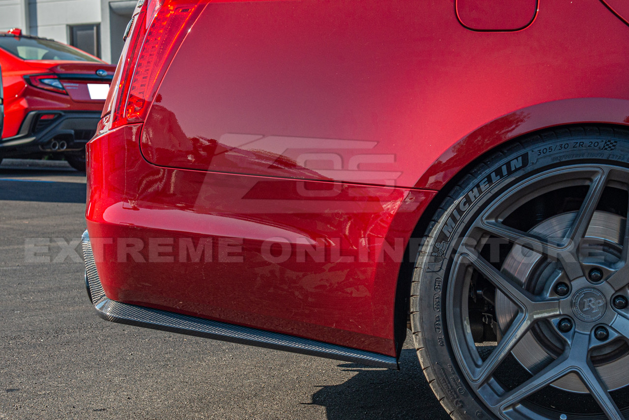 EOS Carbon Fiber Rear Diffuser - 16-19 Cadillac CTS-V