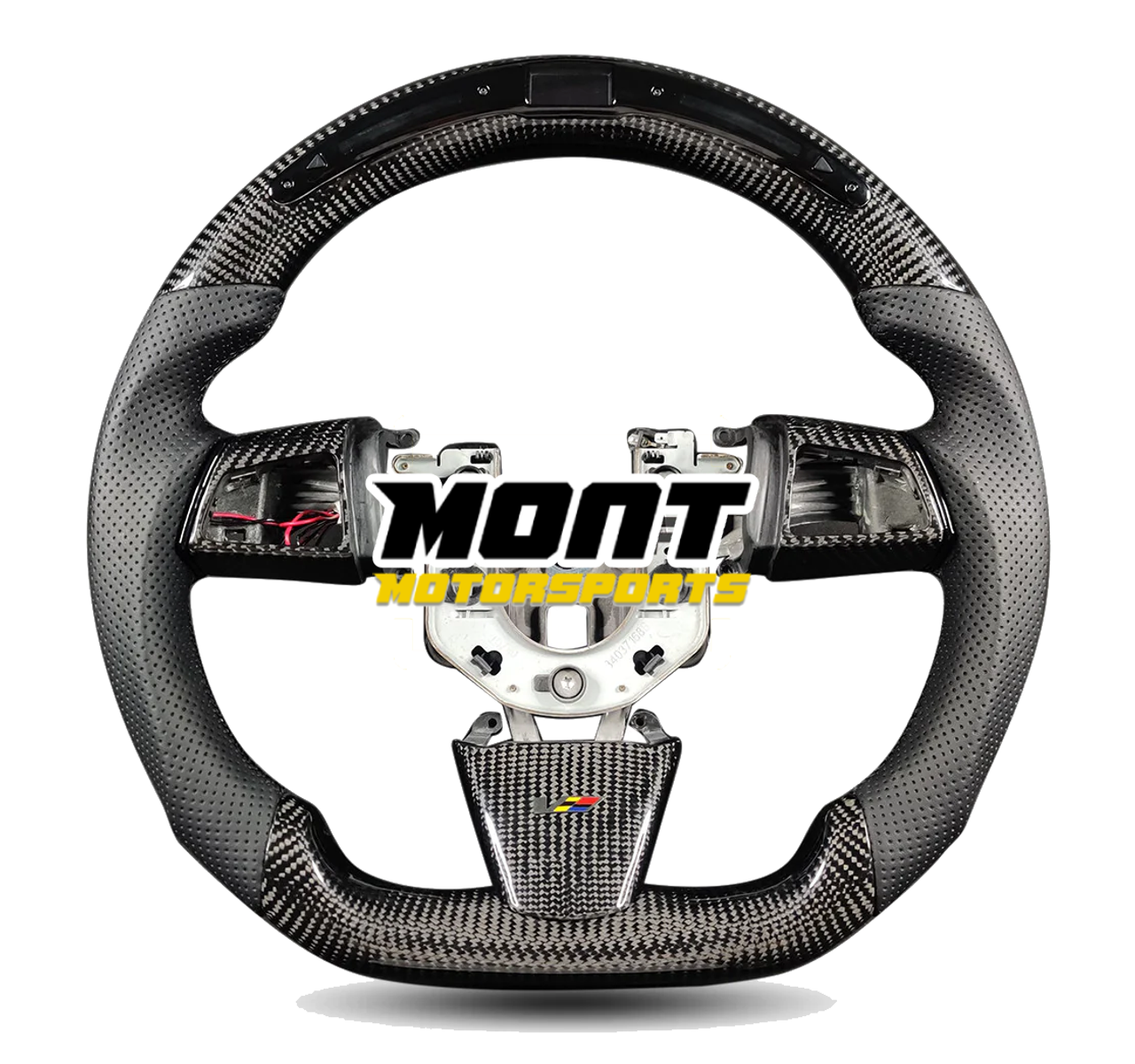 Carbon Fiber Steering Wheel w. Custom Options - 09-15 Cadillac CTS-V