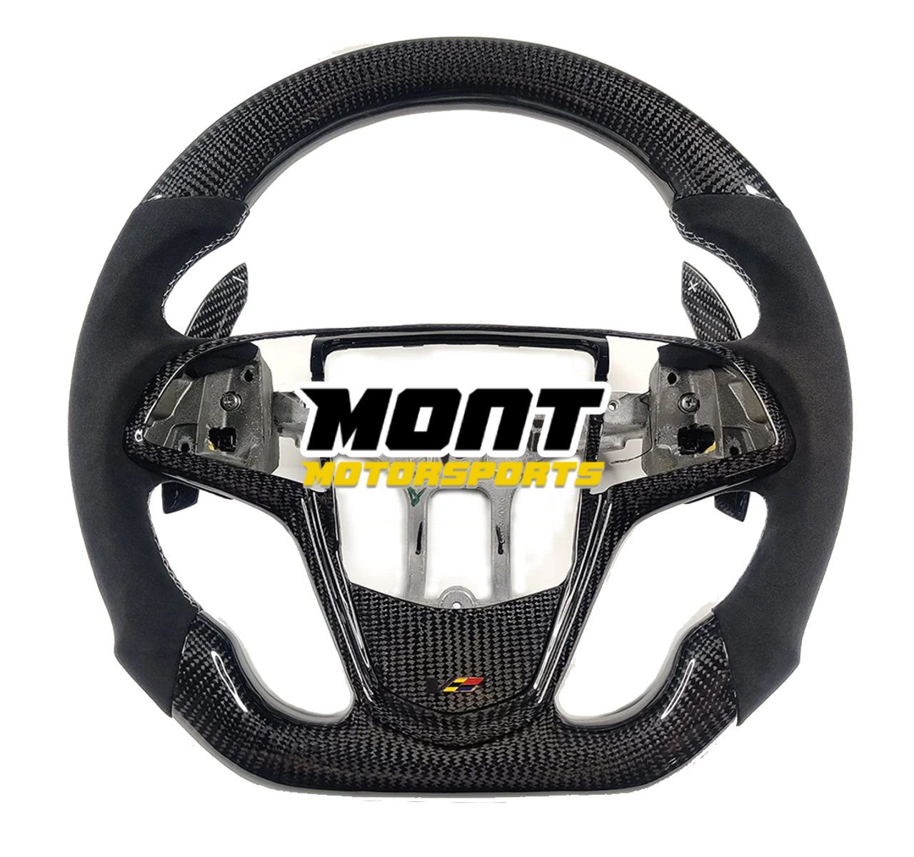 Carbon Fiber Steering Wheel w. Custom Options 1619 Cadillac ATSV