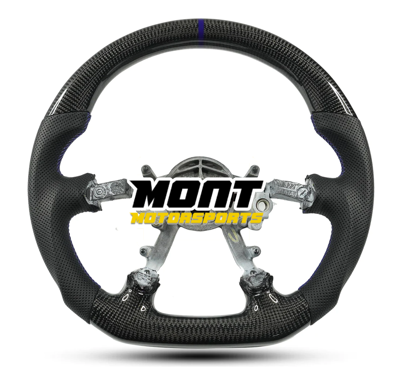 Carbon Fiber Steering Wheel w. Custom Options - 97-04 C5 Corvette