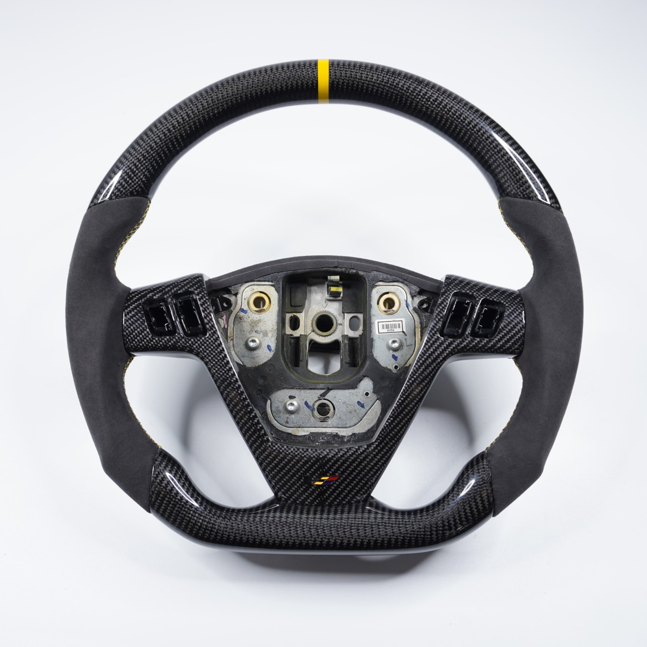 Carbon Fiber Steering Wheel w. Custom Options - 04-07 Cadillac CTS-V