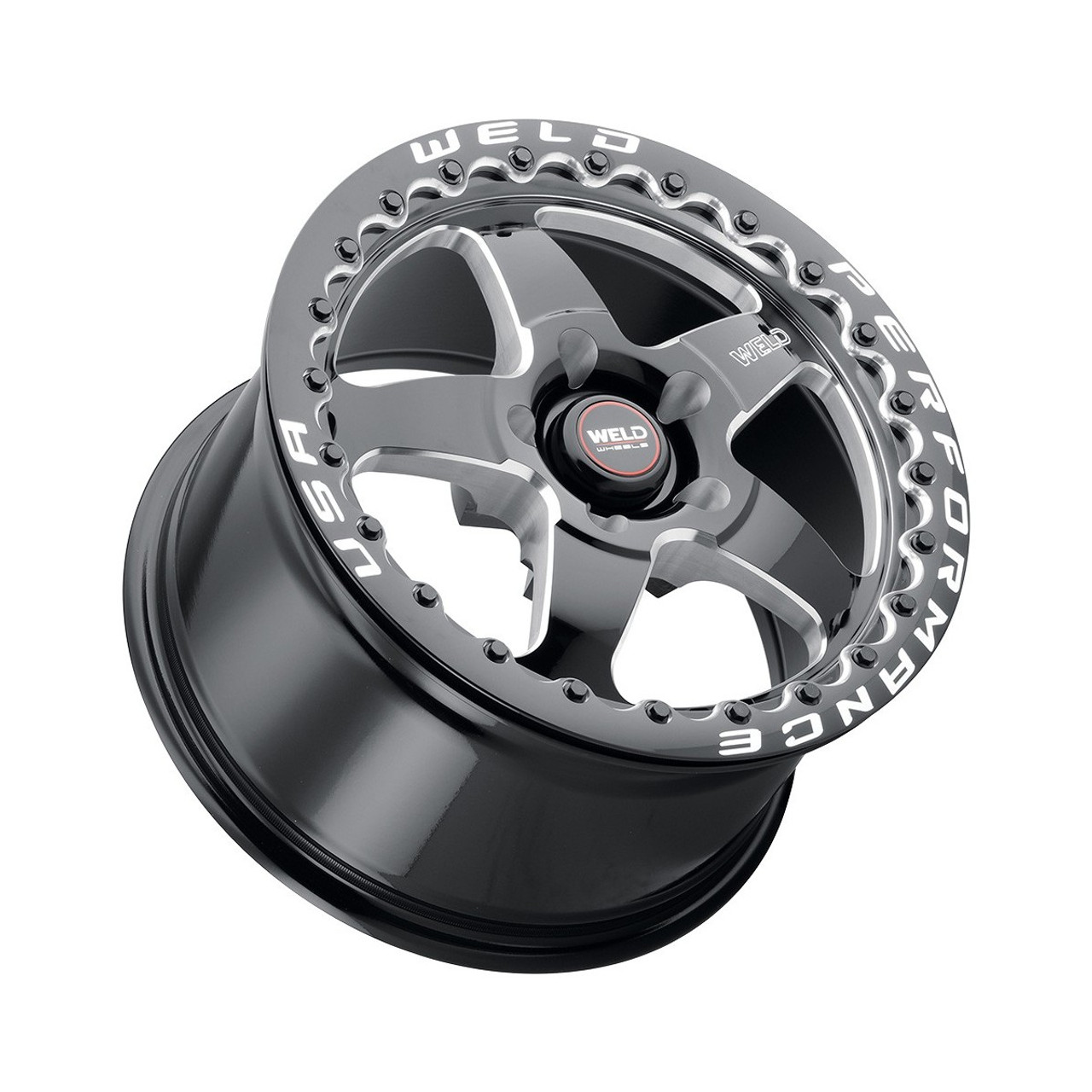 Weld Ventura Beadlock 18x12 Rear Wheel - C6 / C7 Corvette