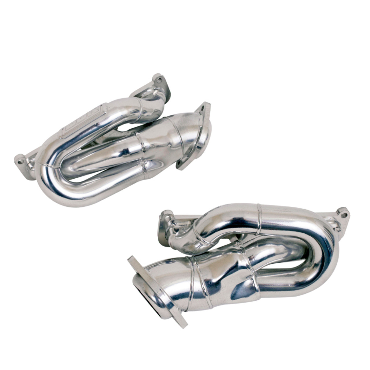 BBK 11-15 Ford Mustang 3.7L Shorty Tuned Length Headers - 1-5/8 Silver Ceramic (CARB EO 11-14 Only) - 14420