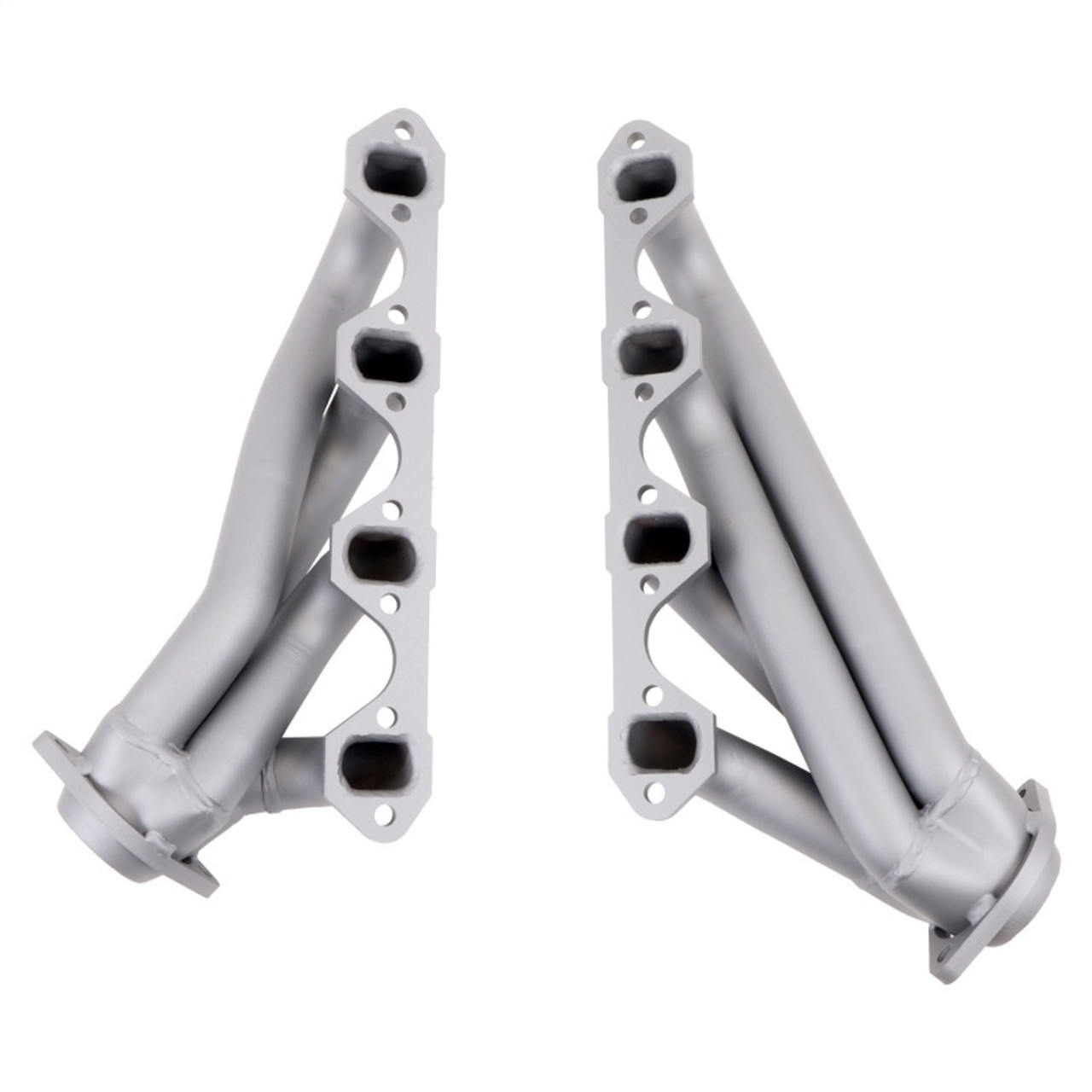 BBK 79-93 Mustang 351 Swap Shorty Unequal Length Exhaust Headers - 1-5/8 Titanium Ceramic - 1511