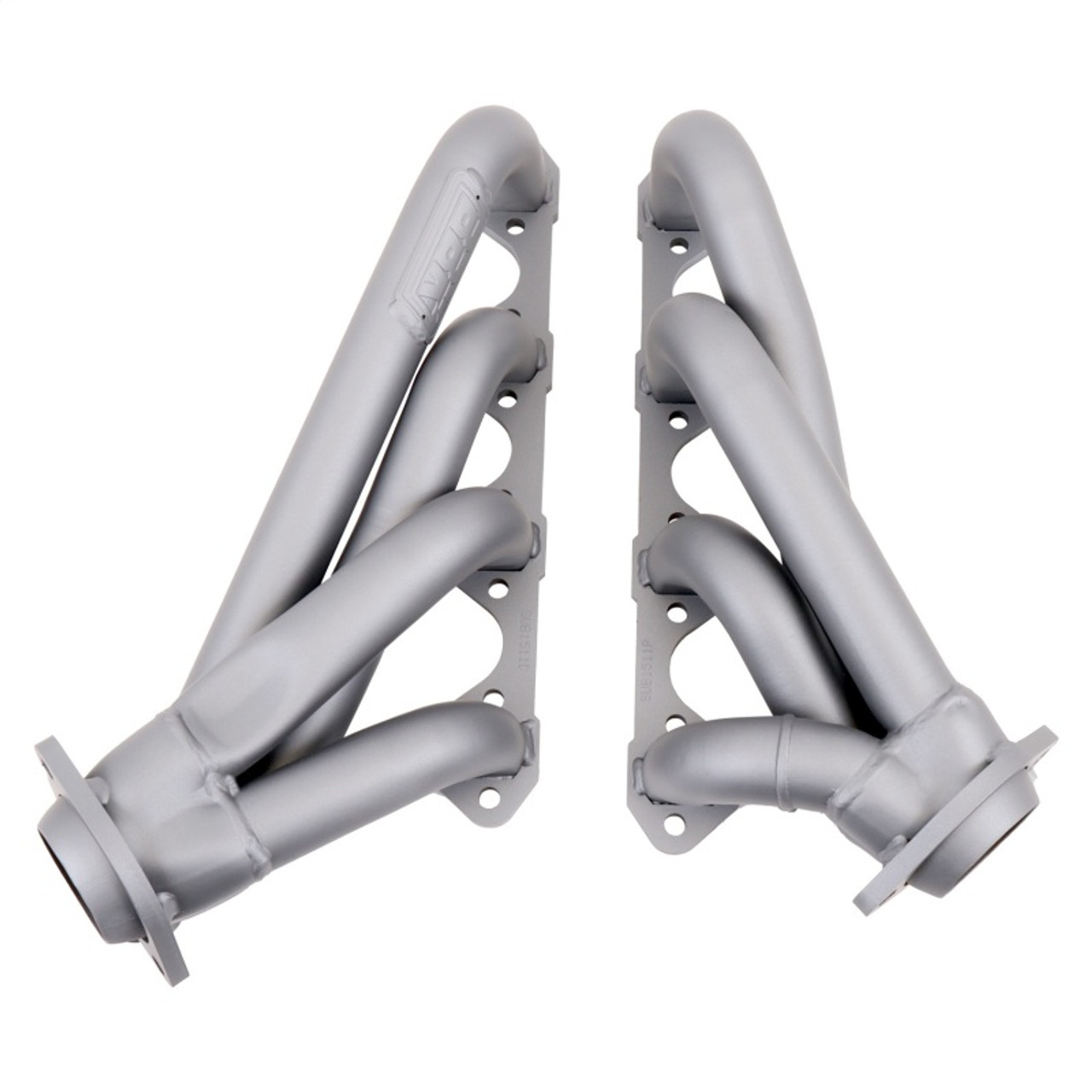 BBK 79-93 Mustang 351 Swap Shorty Unequal Length Exhaust Headers - 1-5/8 Titanium Ceramic - 1511