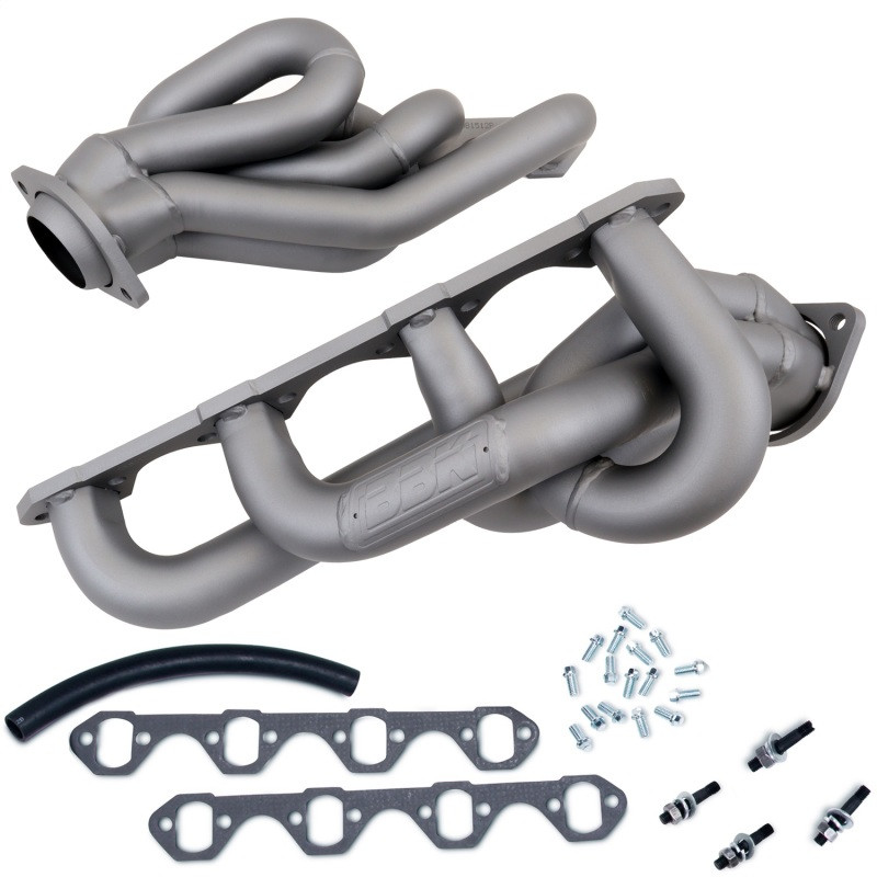 BBK 86-93 Mustang 5.0 Shorty Tuned Length Exhaust Headers - 1-5/8 Titanium Ceramic - 1512