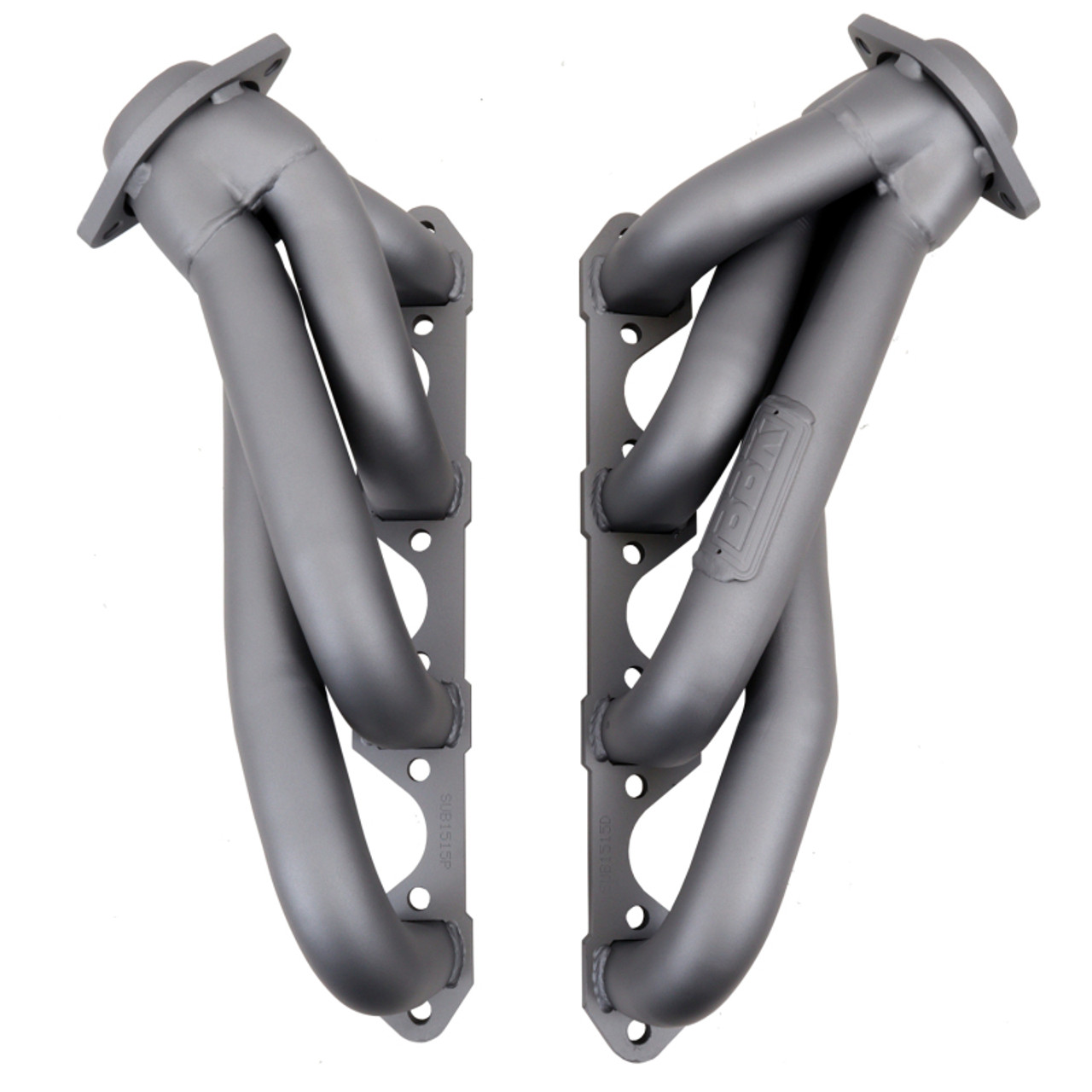 BBK 79-93 Mustang 5.0 Shorty Unequal Length Exhaust Headers - 1-5/8 Titanium Ceramic - 1515