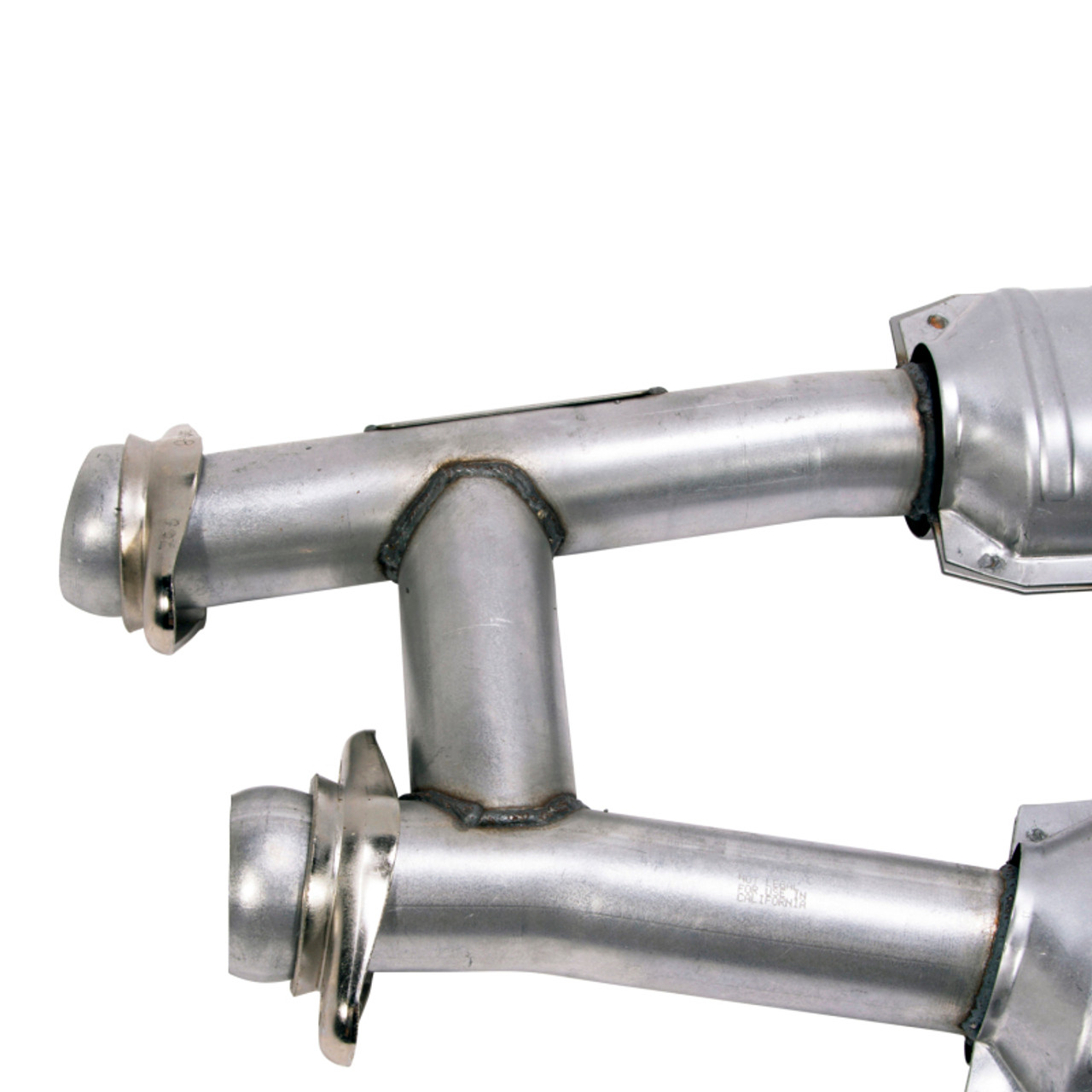 BBK 86-93 Mustang 5.0 High Flow H Pipe With Catalytic Converters - 2-1/2 - 1521