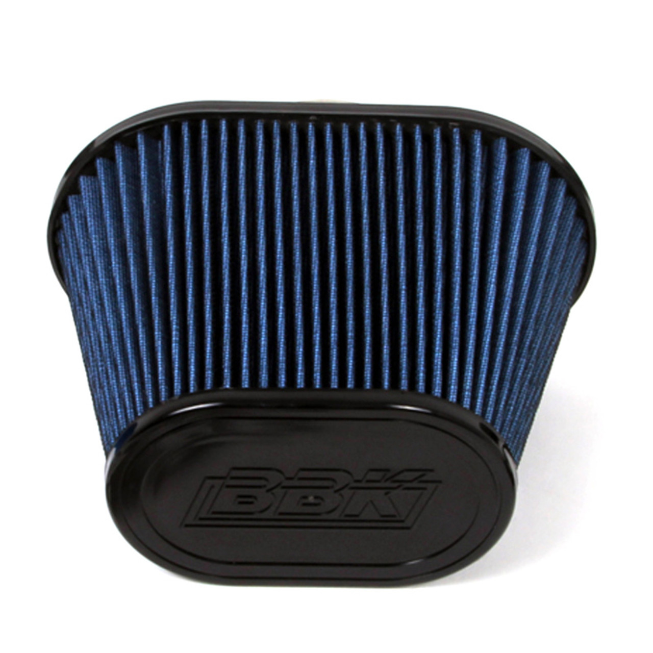 BBK 86-93 Mustang 5.0 Cold Air Intake Kit - Fenderwell Style - Blackout Finish - 15575