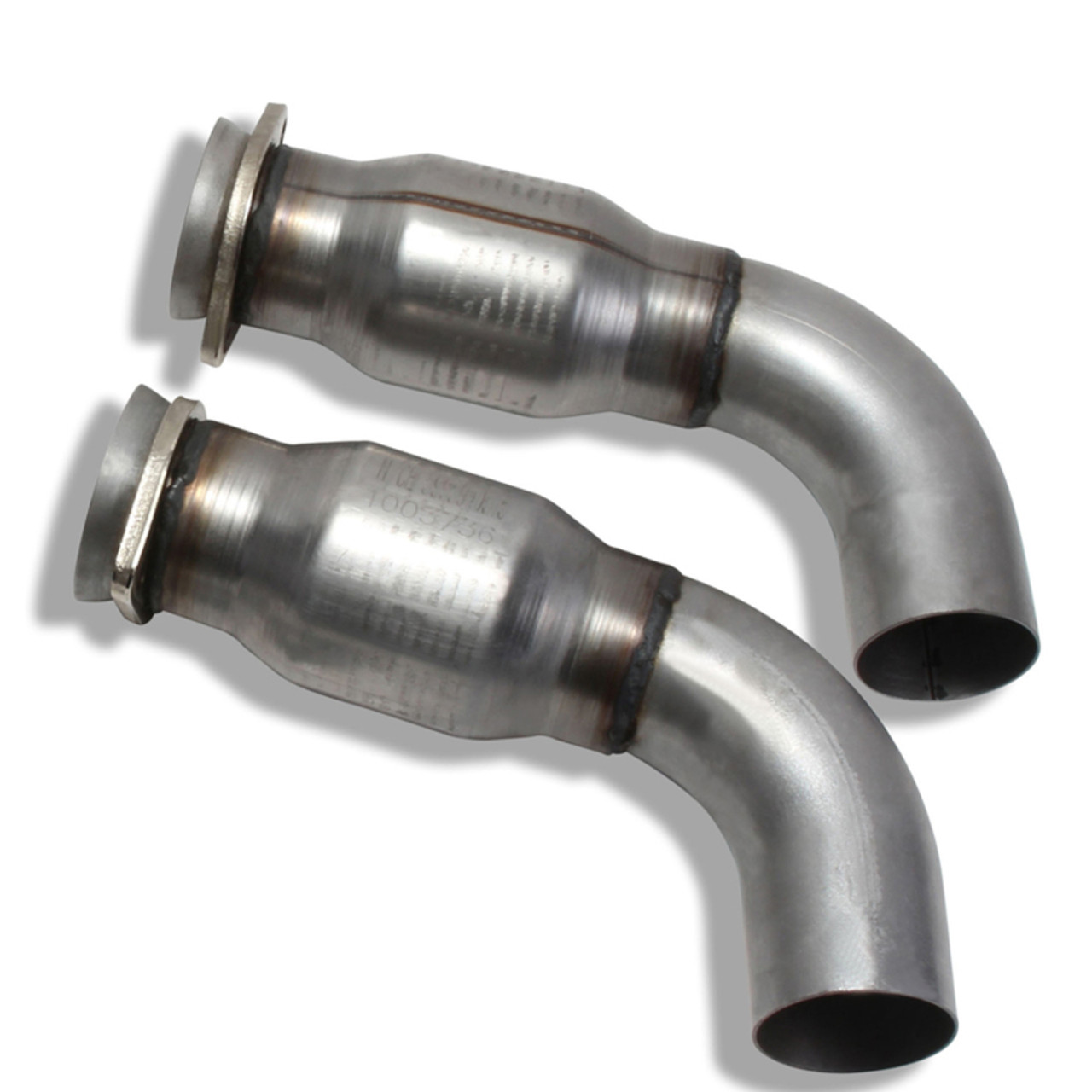 BBK 05-20 Dodge Challenger/Charger 6.1/6.2/6.4L Hemi 3in Catted High Flow Mid Pipe - 16481