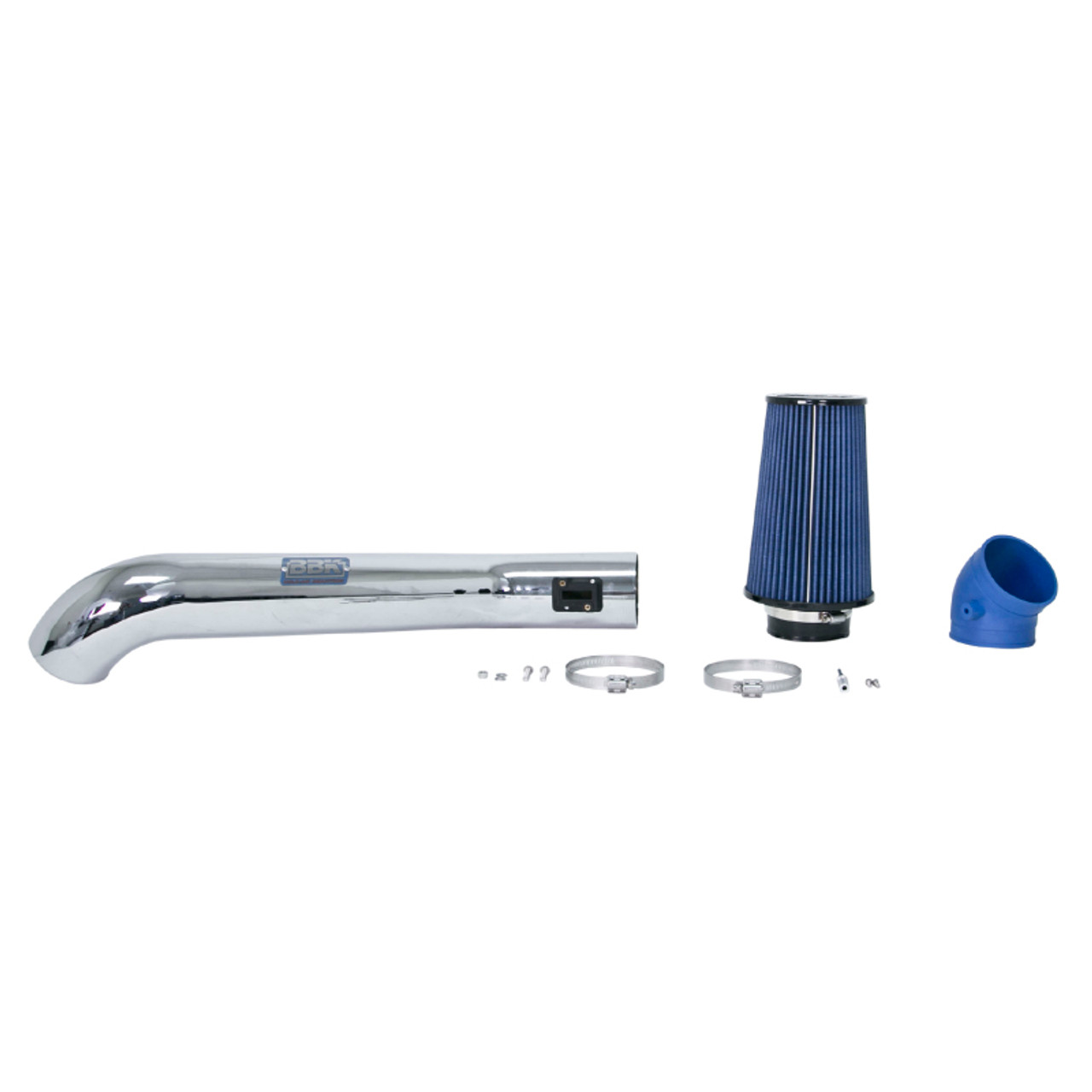 BBK 04-08 Ford F150 5.4 Truck 04-05 Expedition 5.4 Cold Air Intake Kit - Chrome Finish - 1744