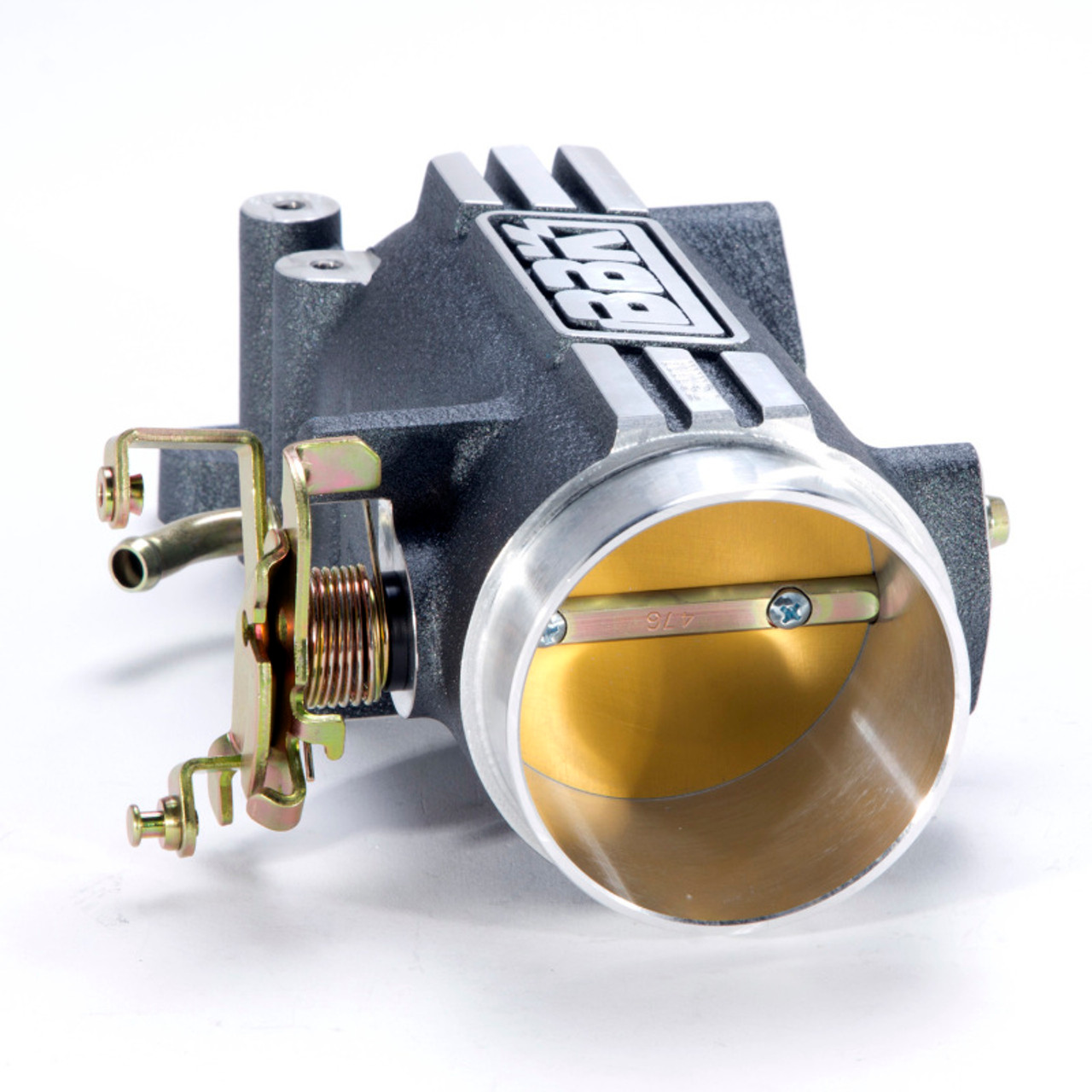 BBK 96-04 Mustang 4.6 GT 73mm Throttle Intake BBK Power Plus Series - Charcoal - 17801