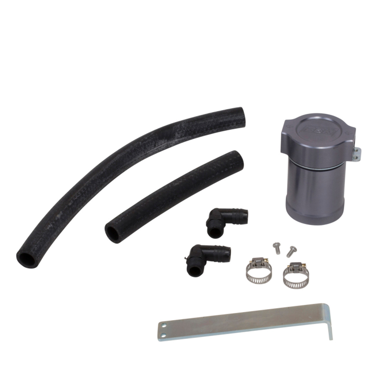 BBK 11-17 Ford Mustang V6 Oil Separator Kit - Pass Side - 1896