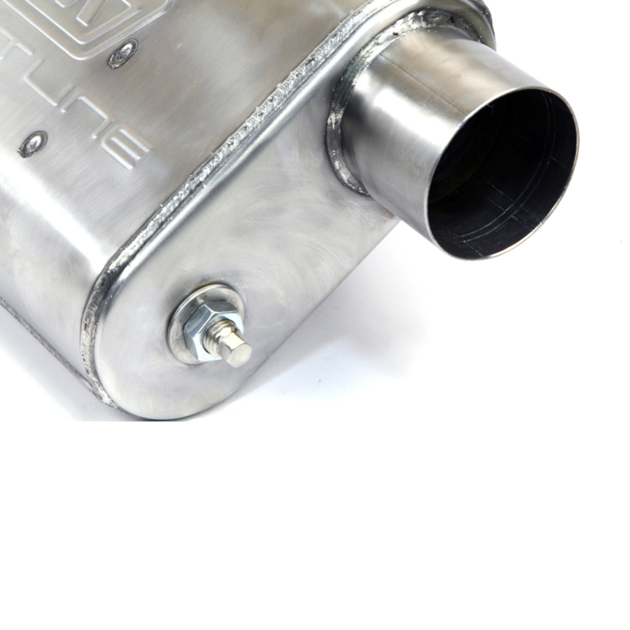 BBK VariTune Adjustable Performance Muffler 3.0 in. Offset/Offset Stainless Steel - 31035