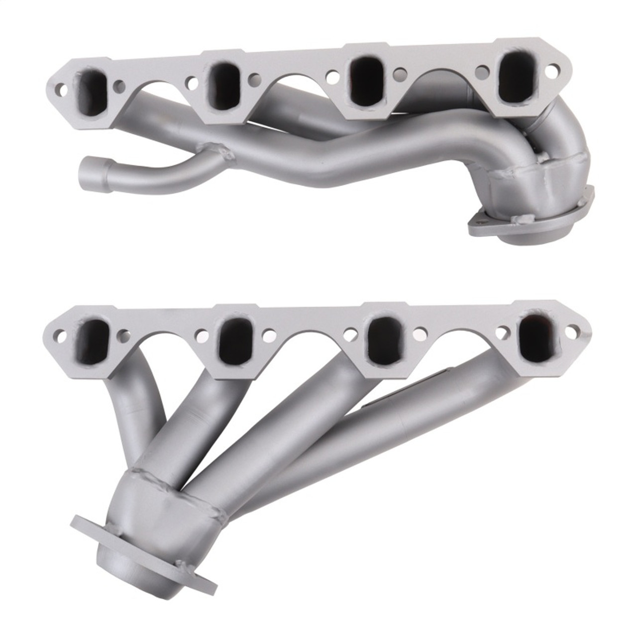 BBK 87-95 Ford F150 Truck 5.8 351 Shorty Unequal Length Exhaust Headers - 1-5/8 Titanium Ceramic - 3511