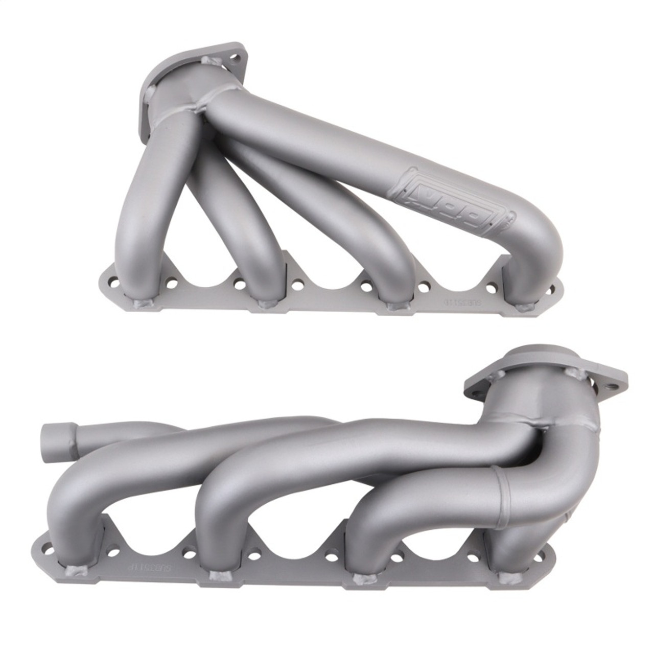 BBK 87-95 Ford F150 Truck 5.8 351 Shorty Unequal Length Exhaust Headers - 1-5/8 Titanium Ceramic - 3511