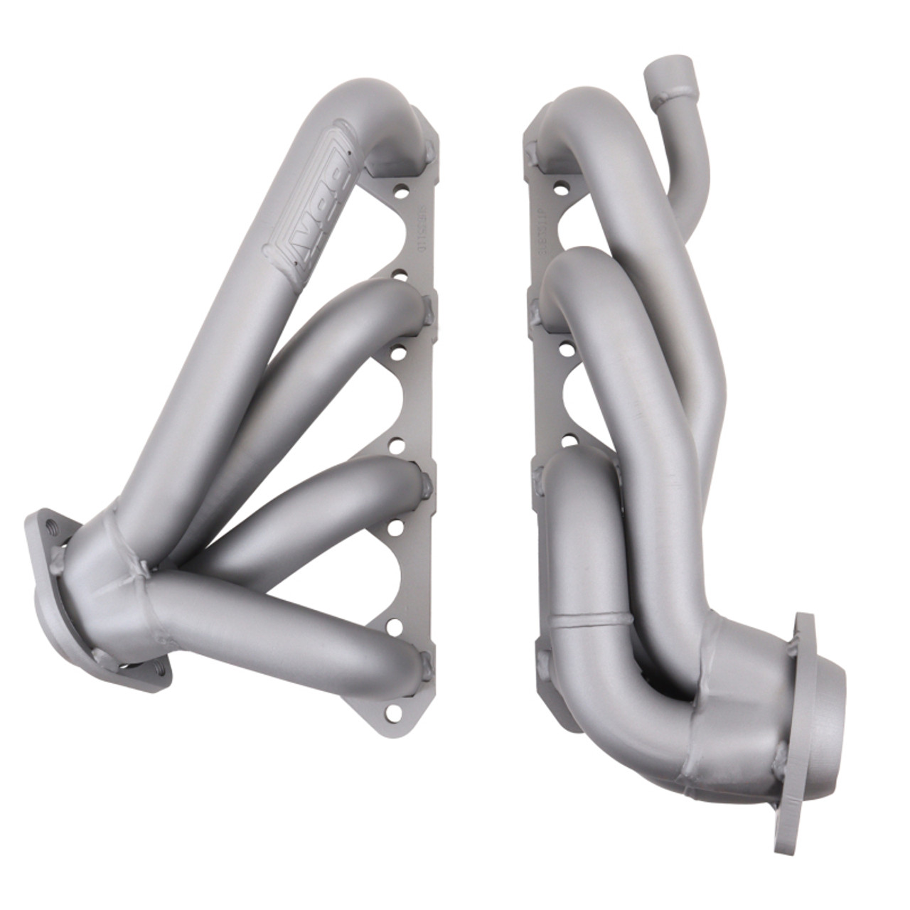 BBK 87-95 Ford F150 Truck 5.8 351 Shorty Unequal Length Exhaust Headers - 1-5/8 Titanium Ceramic - 3511