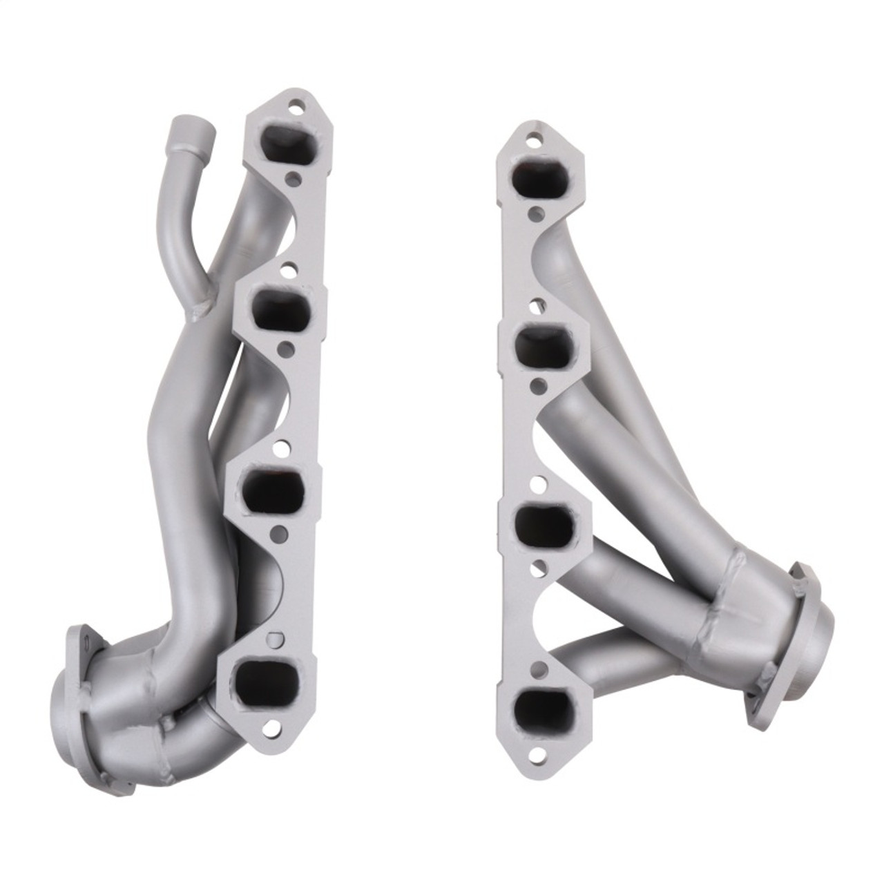 BBK 87-95 Ford F150 Truck 5.8 351 Shorty Unequal Length Exhaust Headers - 1-5/8 Titanium Ceramic - 3511