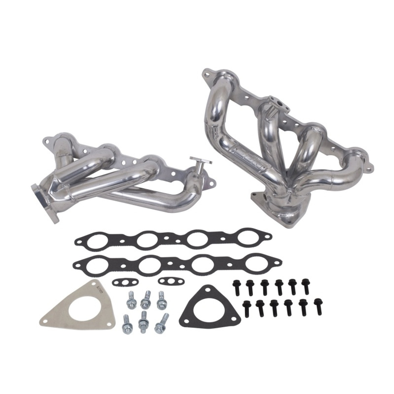 BBK 01-02 Camaro Firebird LS1 Shorty Tuned Length Exhaust Headers - 1-3/4 Silver Ceramic - 40030