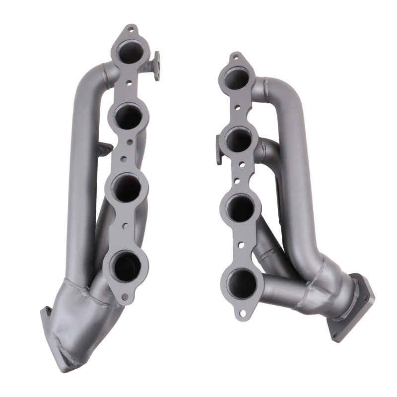 BBK 99-04 GM Truck SUV 4.8 5.3 Shorty Tuned Length Exhaust Headers - 1-3/4 Titanium Ceramic - 4005